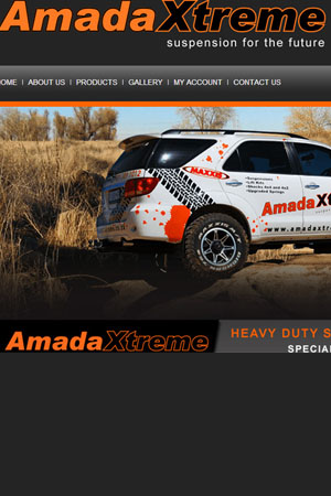 Amada xtreme Website by Mandla Balm Dintwa