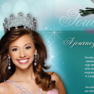Miss teen South Africa Website by Citizen Design