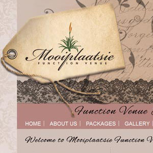 Mooiplaatsie Conference Venue Website by Citizen Design