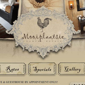 Mooiplaatsie Country Estate Website by Citizen Design